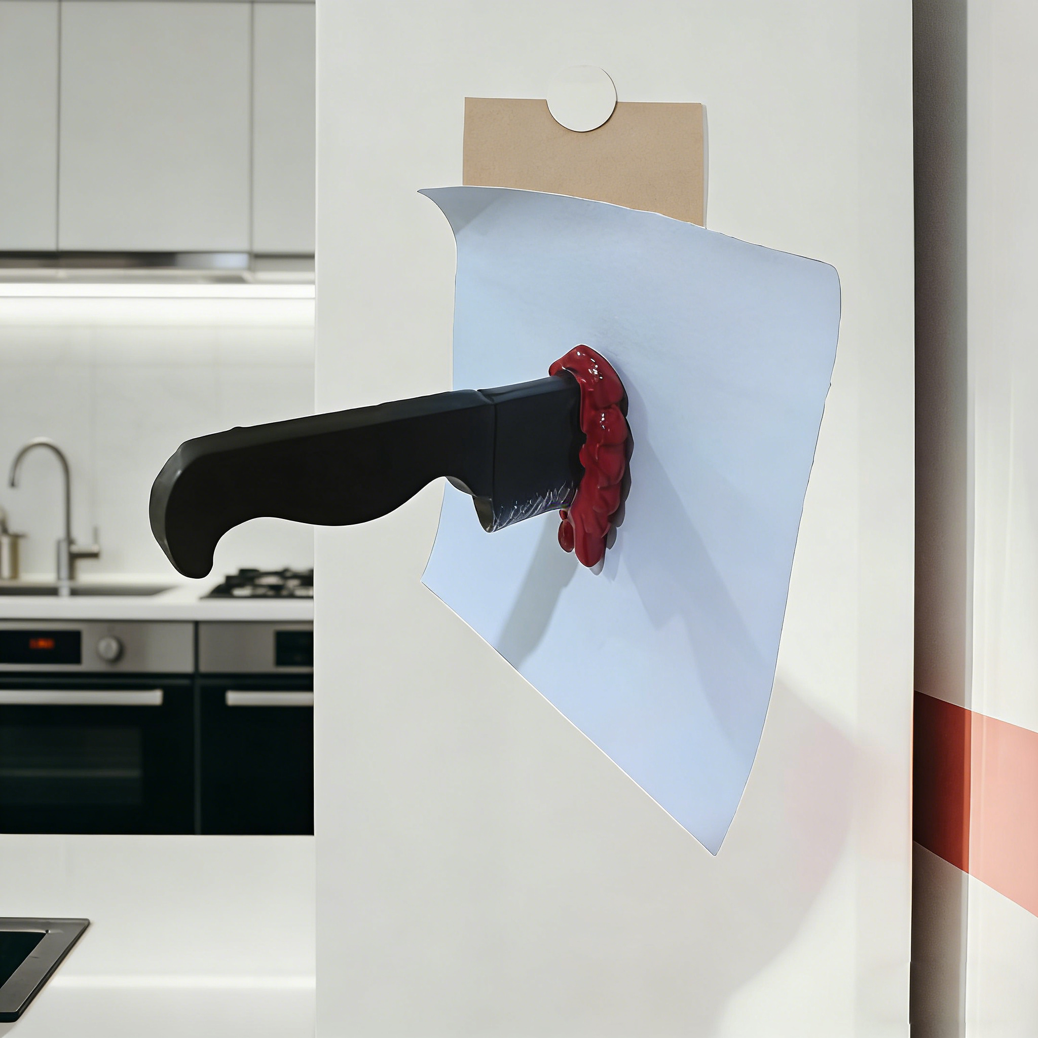 Whiteboard Magnetic - 3D Funny Knife & Axe Magnets