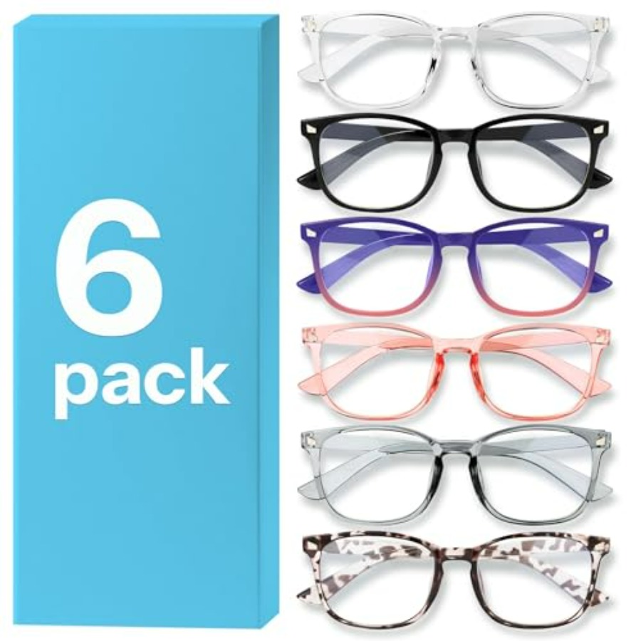 Blue Light Glasses - MIGSIR 6 Pack Blue Light Blocking