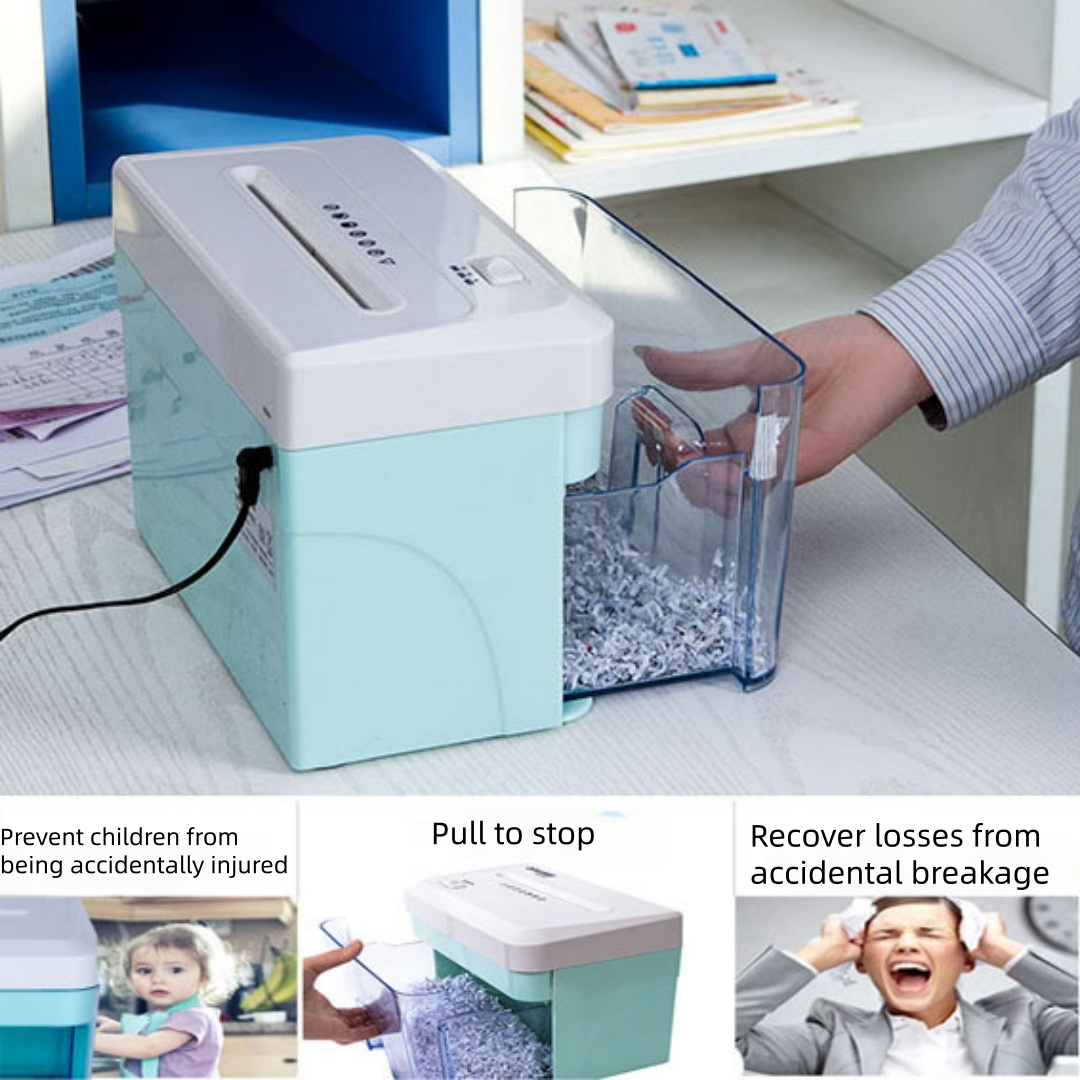 Home Office Paper Shredder - 5-level secret desktop drawer office home