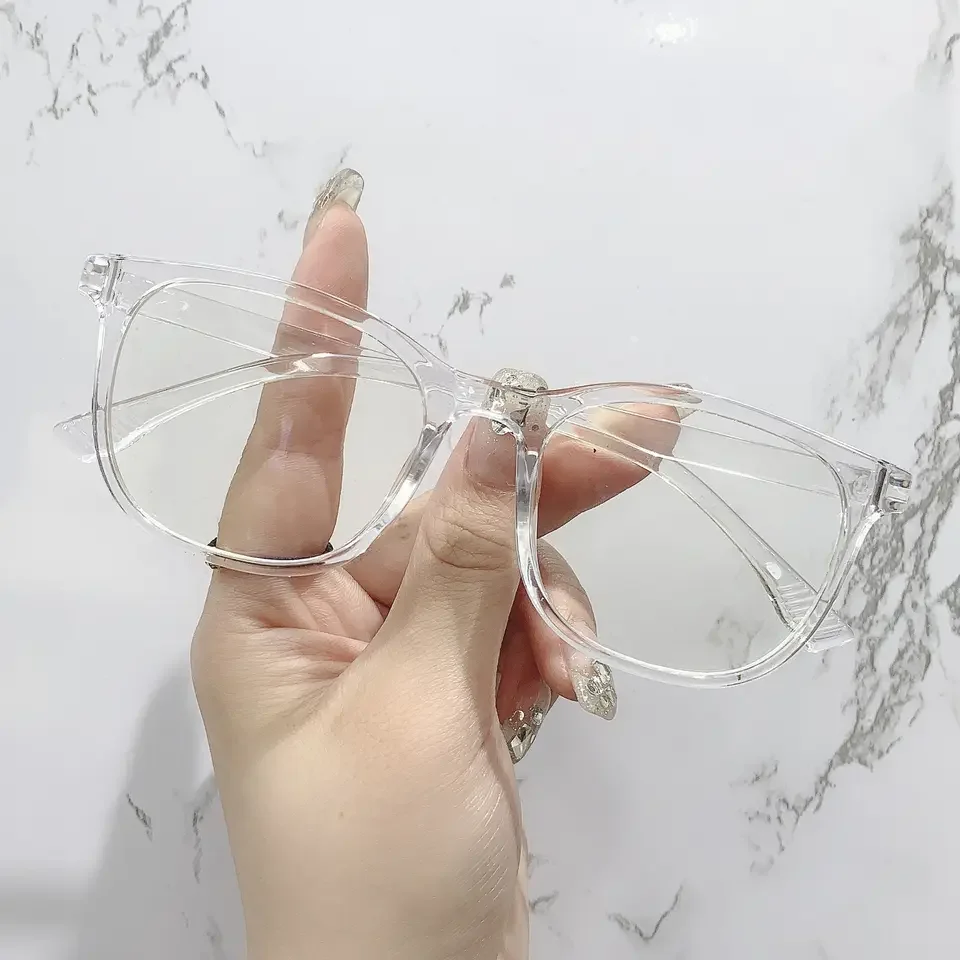 Blue Light Glasses - Transparent Anti-Blue Light Glasses for Women