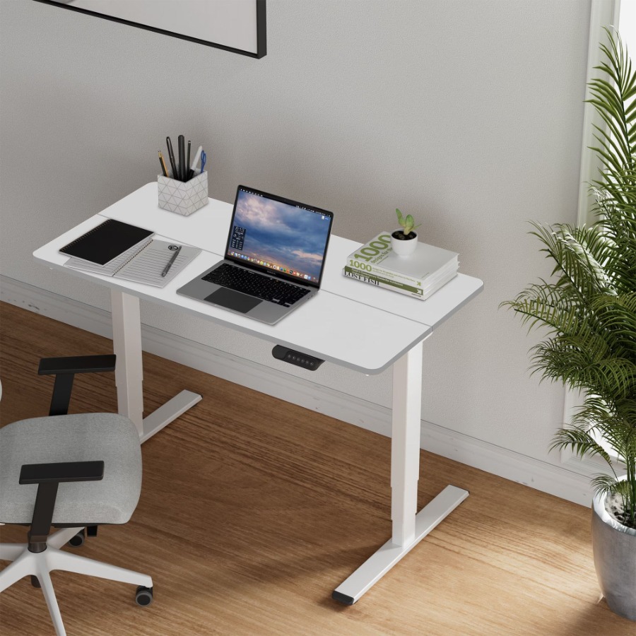 Electric Standing Desk Dual Mo - Home Office With Two Desks recension och pris
