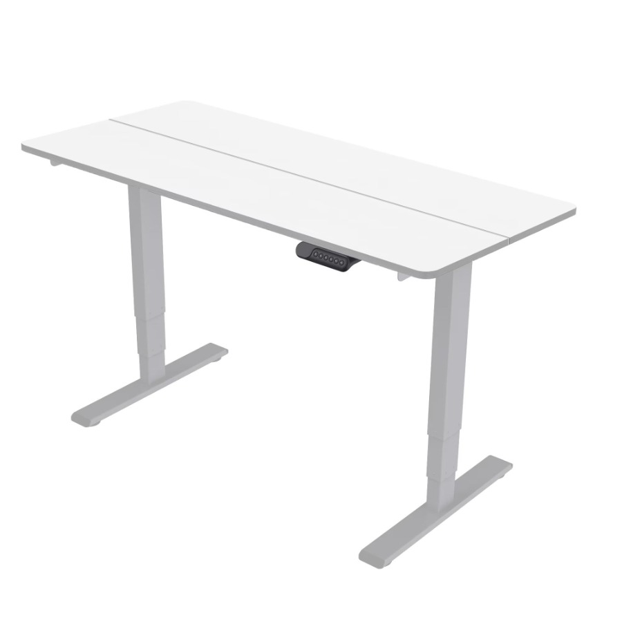 Electric Standing Desk Dual Mo - Home Office With Two Desks recension och pris
