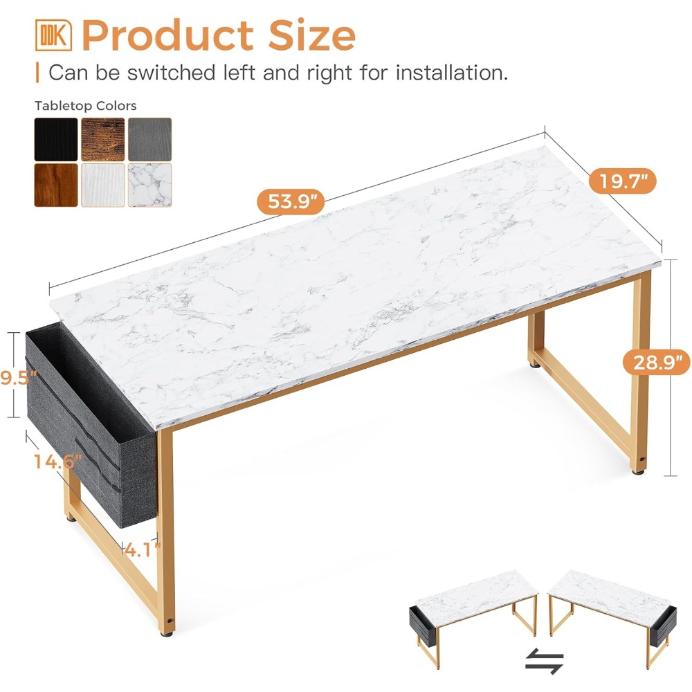 Computer Desk Large Office Des - Home Office Work Table recension och pris