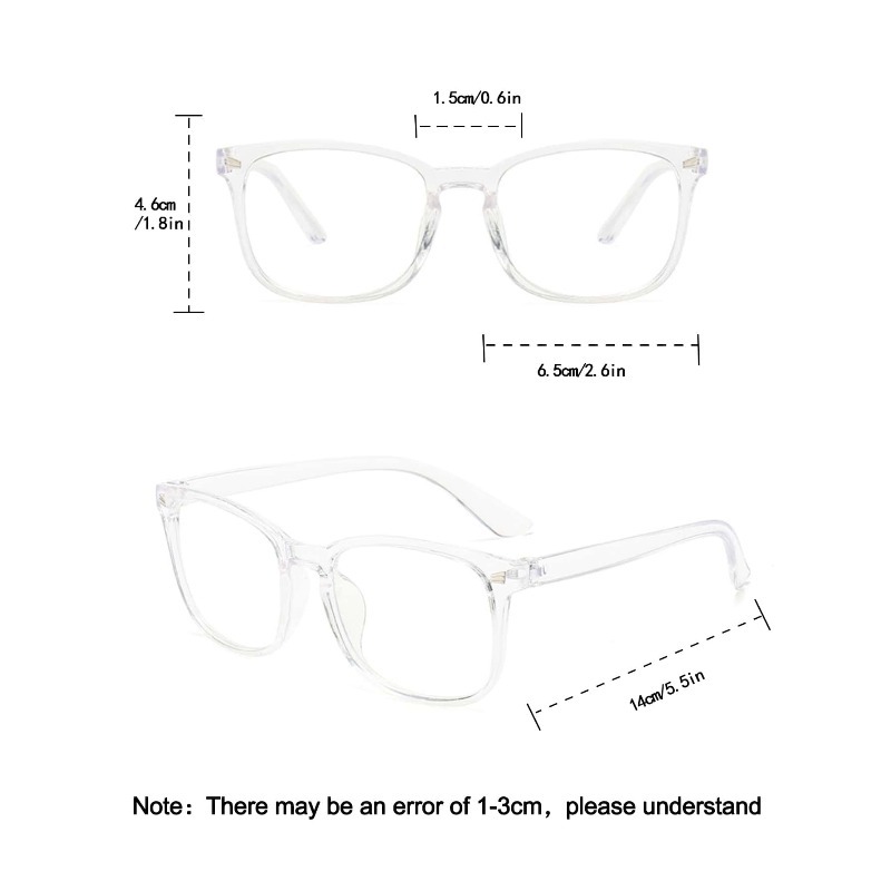 3PCS Blue Light Blocking Glass - Blue Light Glasses recension och pris