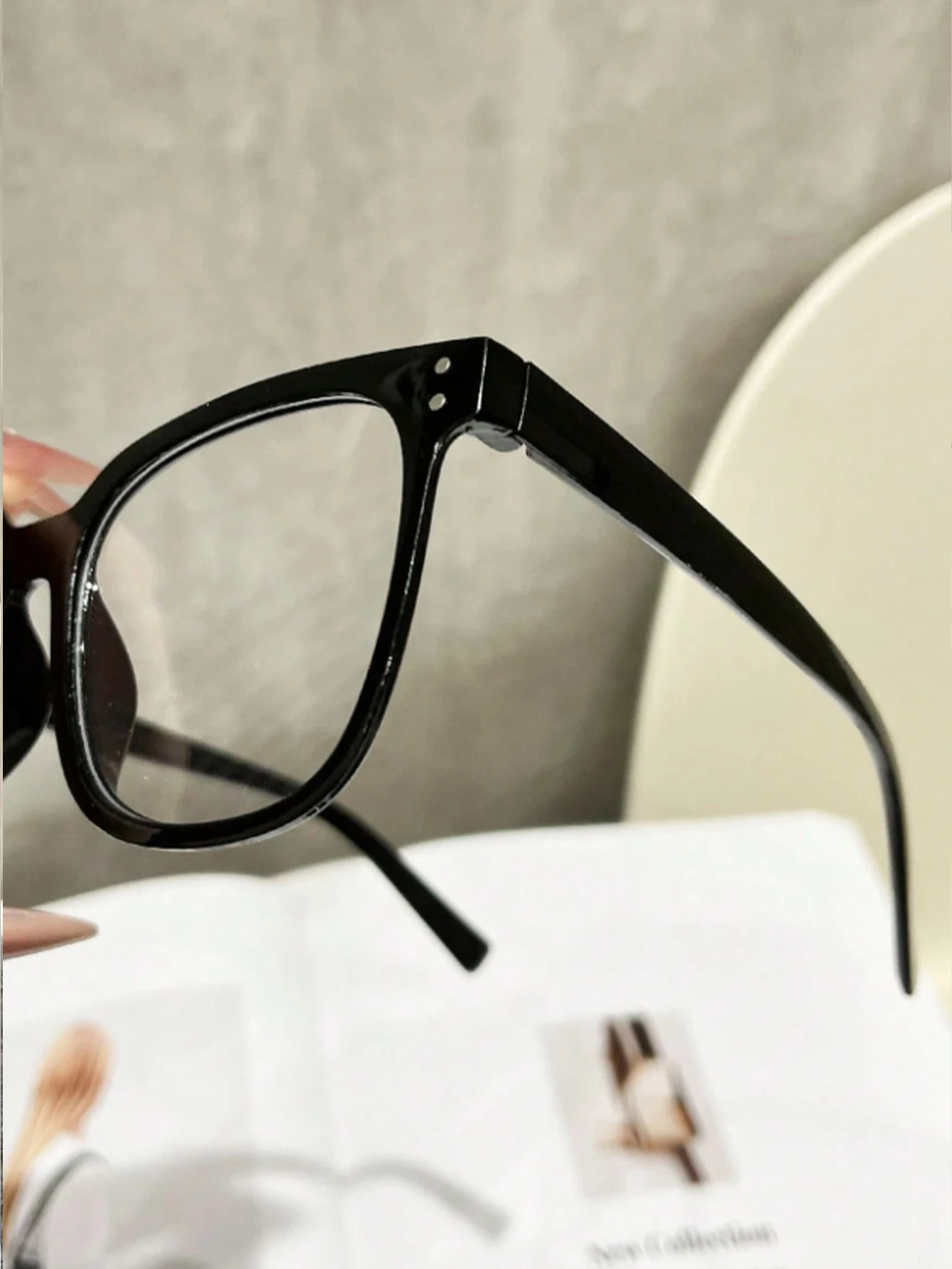 Classic Black Square Eyeglass  - Blue Light Glasses recension och pris