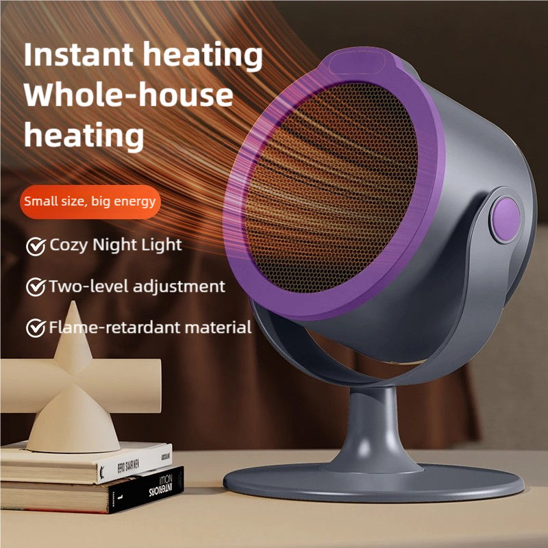 Portable mini heater with two- - Home Office With Two Desks recension och pris