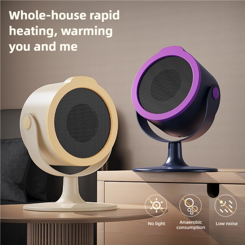 Portable mini heater with two- - Home Office With Two Desks recension och pris