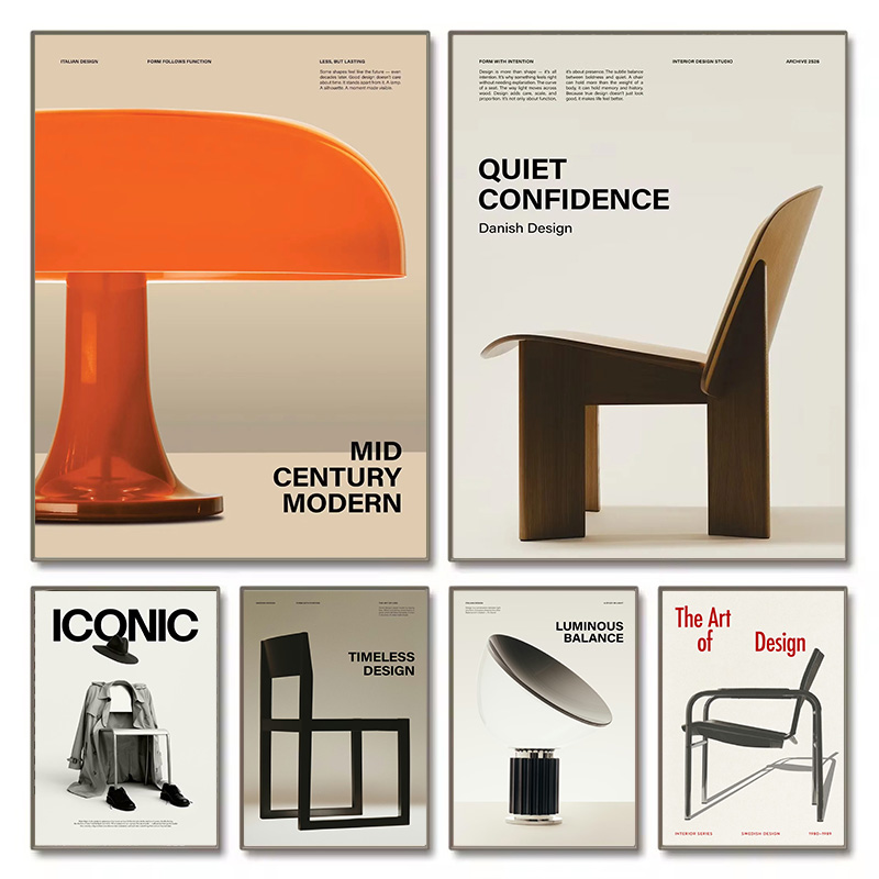 Minimalist Bauhaus Iconic Mid- - Home Office Icon recension och pris