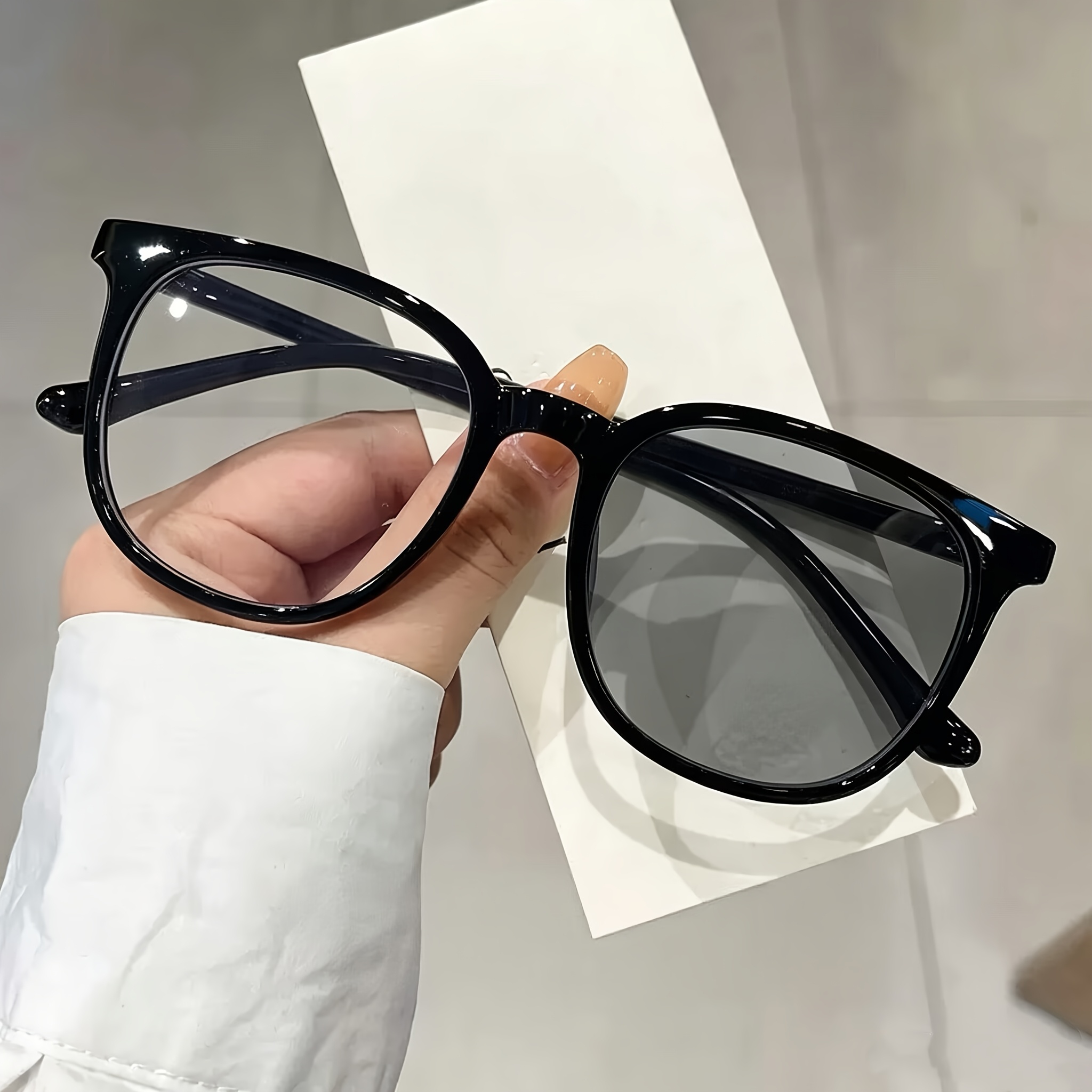 Fashionable Large-frame Photoc - Blue Light Glasses recension och pris