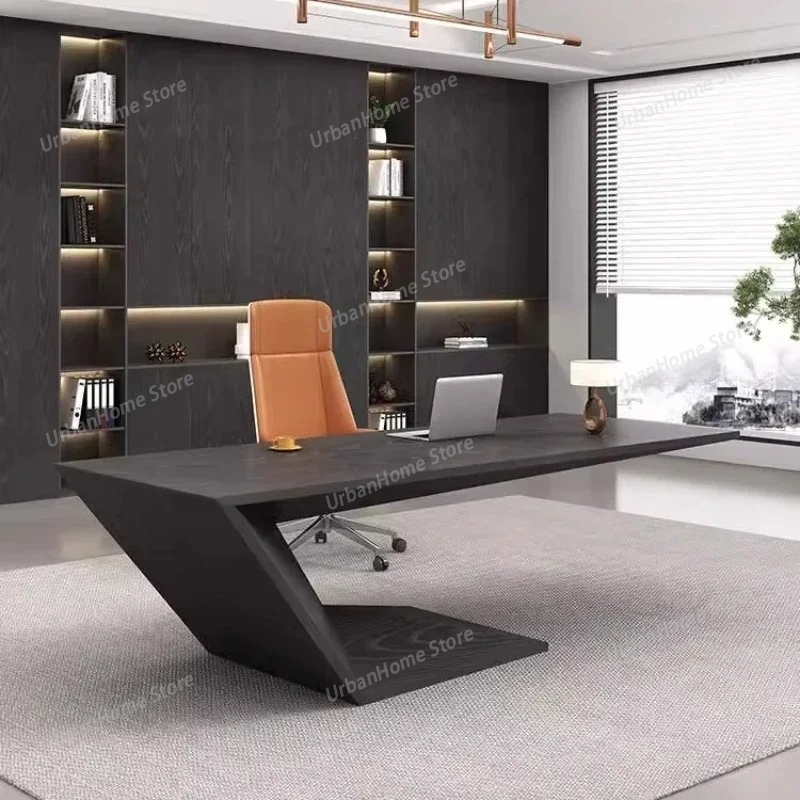 Working Executive Desk Chair D - Home Office Work Table recension och pris