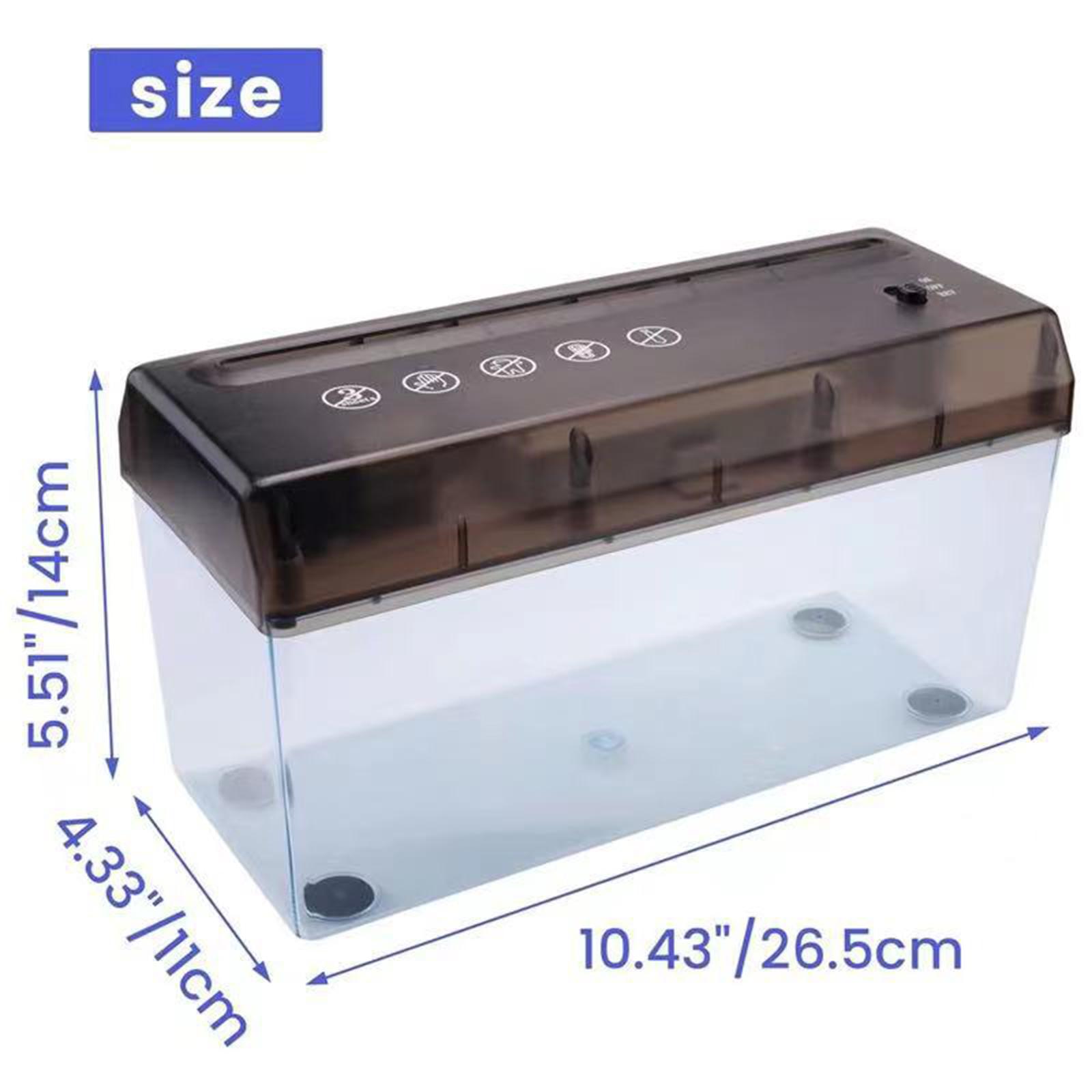 USB Paper Shredder A4 Paper Cu - Home Office Paper Shredder recension och pris