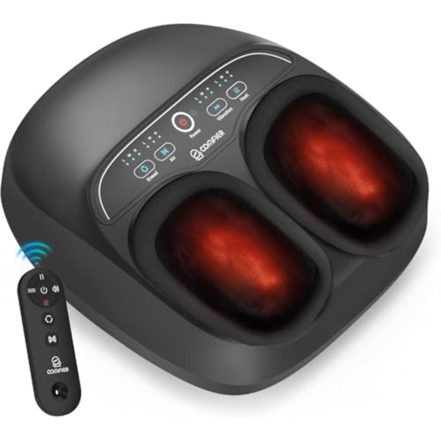 Shiatsu Foot Massager with Hea - Home Office Alternative recension och pris