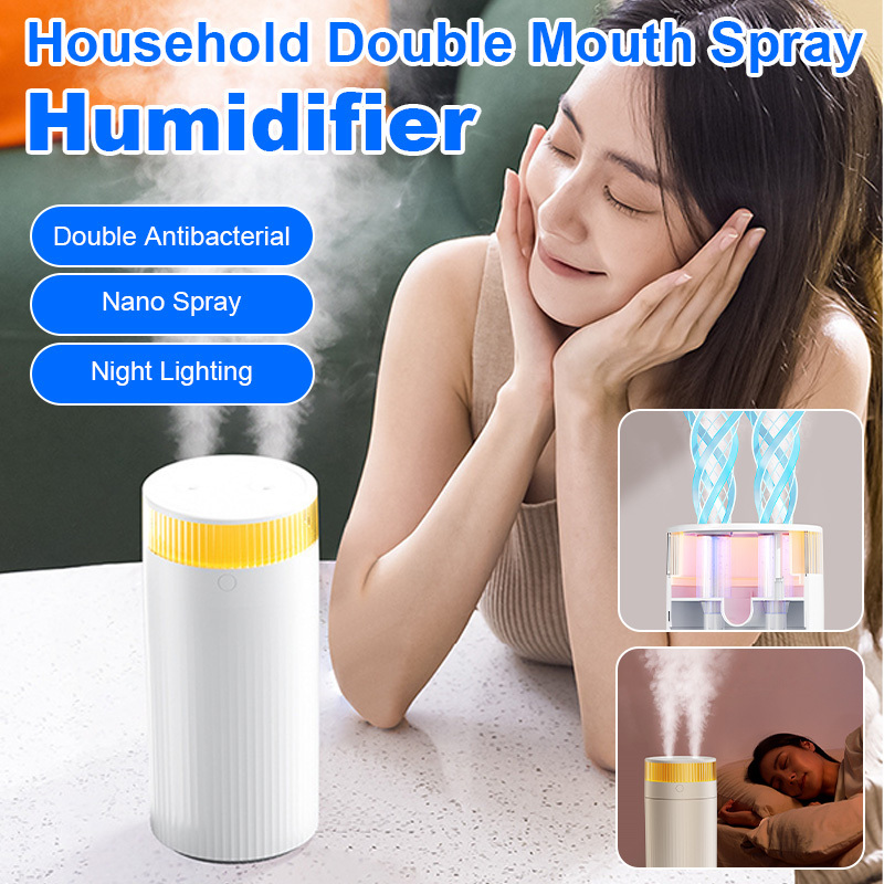 Dual Spray Mist Air Humidifier - Home Office With Two Desks recension och pris