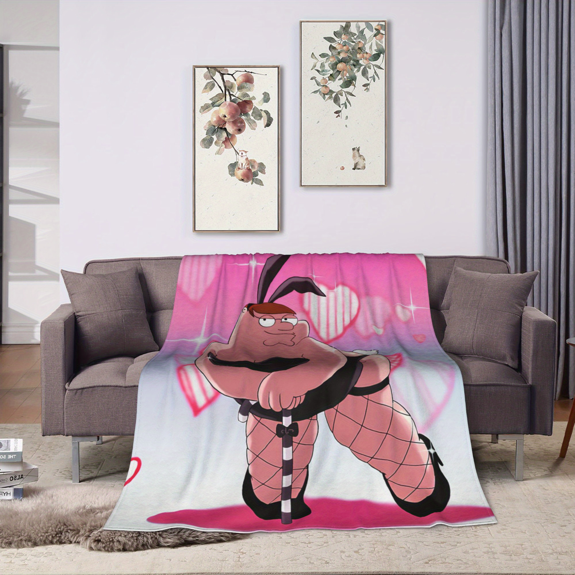 Peter Griffin Plush Blanket So - Home Office Icon recension och pris