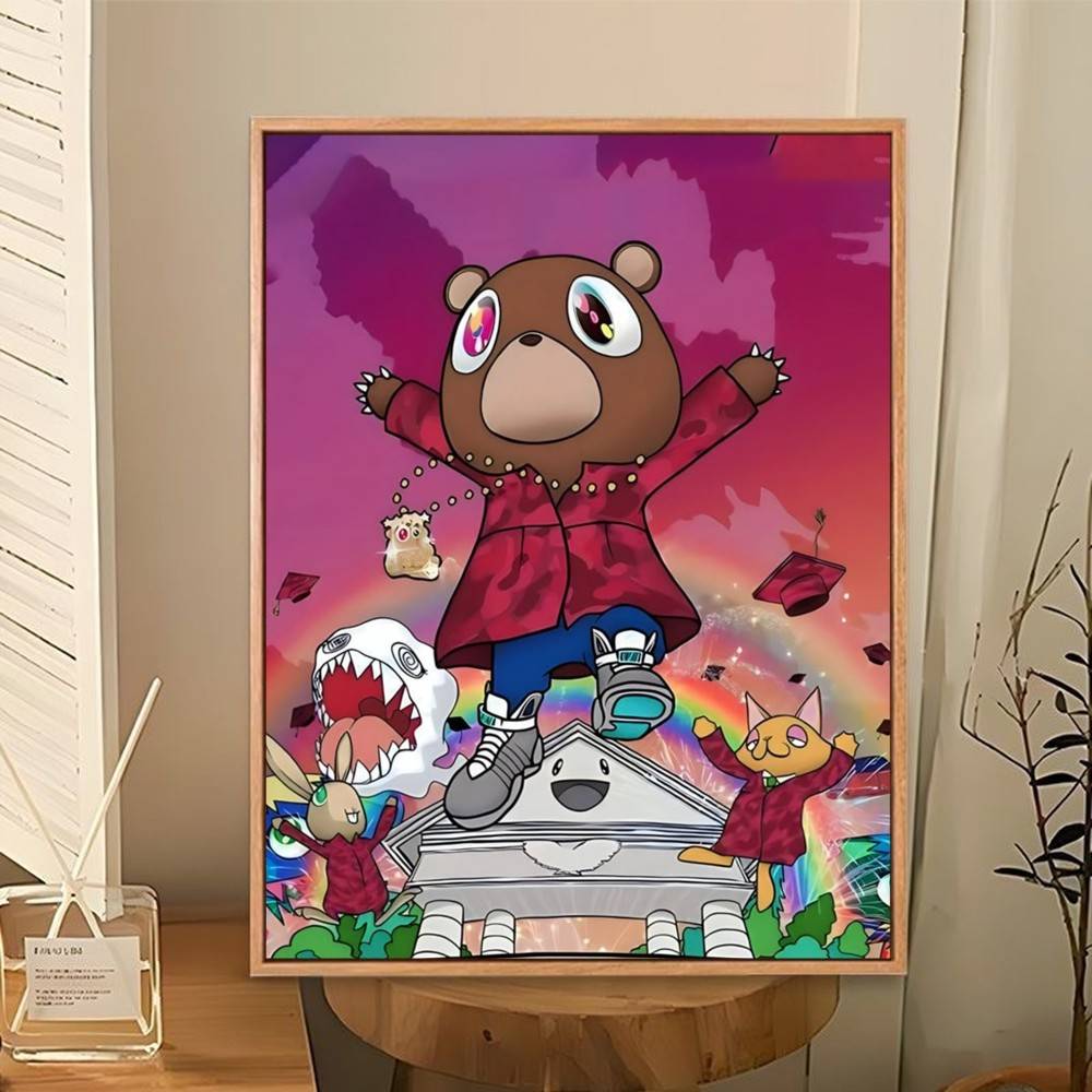 Classic Rapper K-Kanye W-West  - Home Office Ye recension och pris