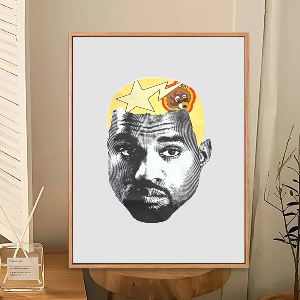 Classic Rapper K-Kanye W-West  - Home Office Ye recension och pris