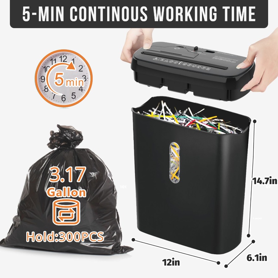 Home Office Paper Shredder 10- - Home Office Paper Shredder recension och pris