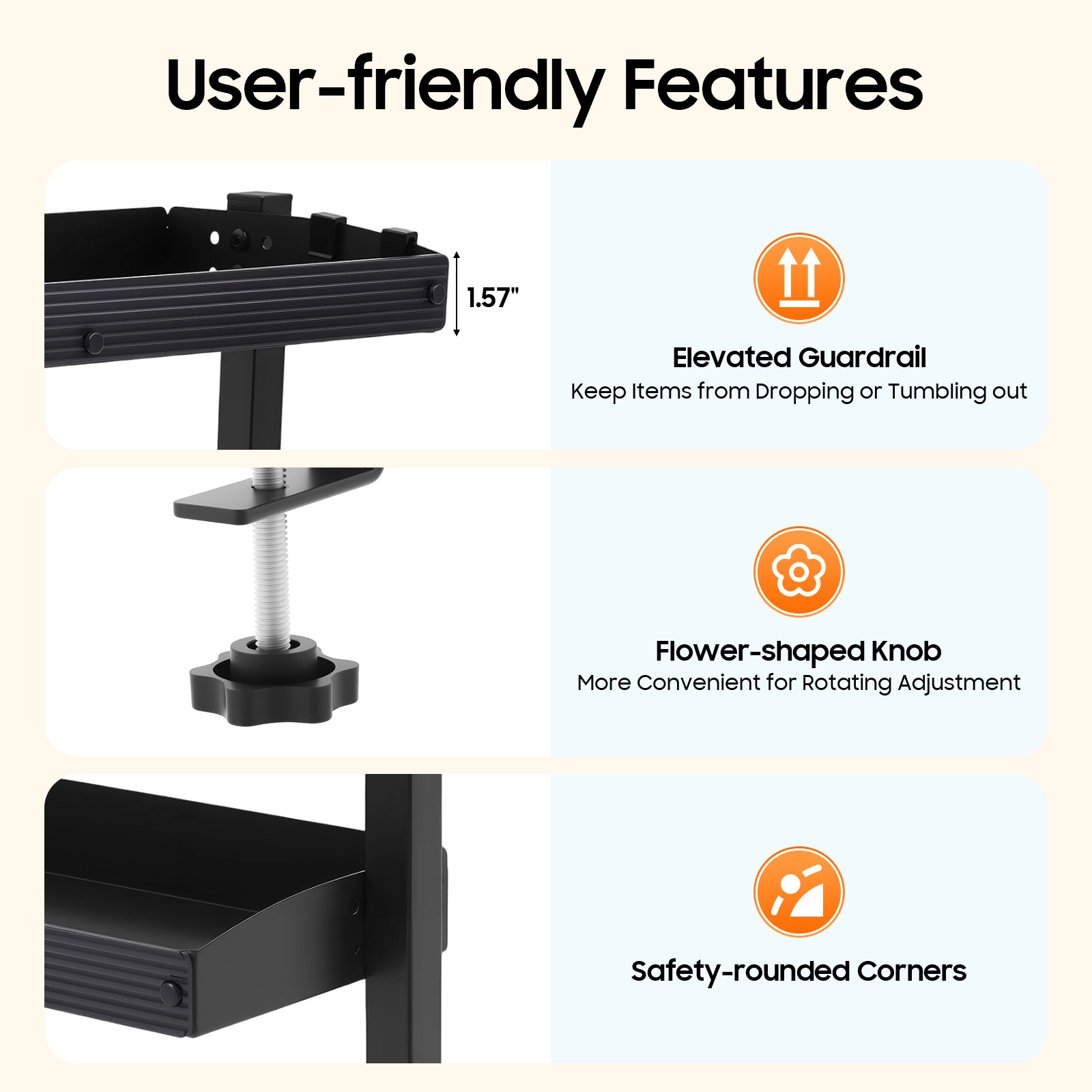 2-Tier Desk Shelf, Expandable  - Home Office Work Table recension och pris