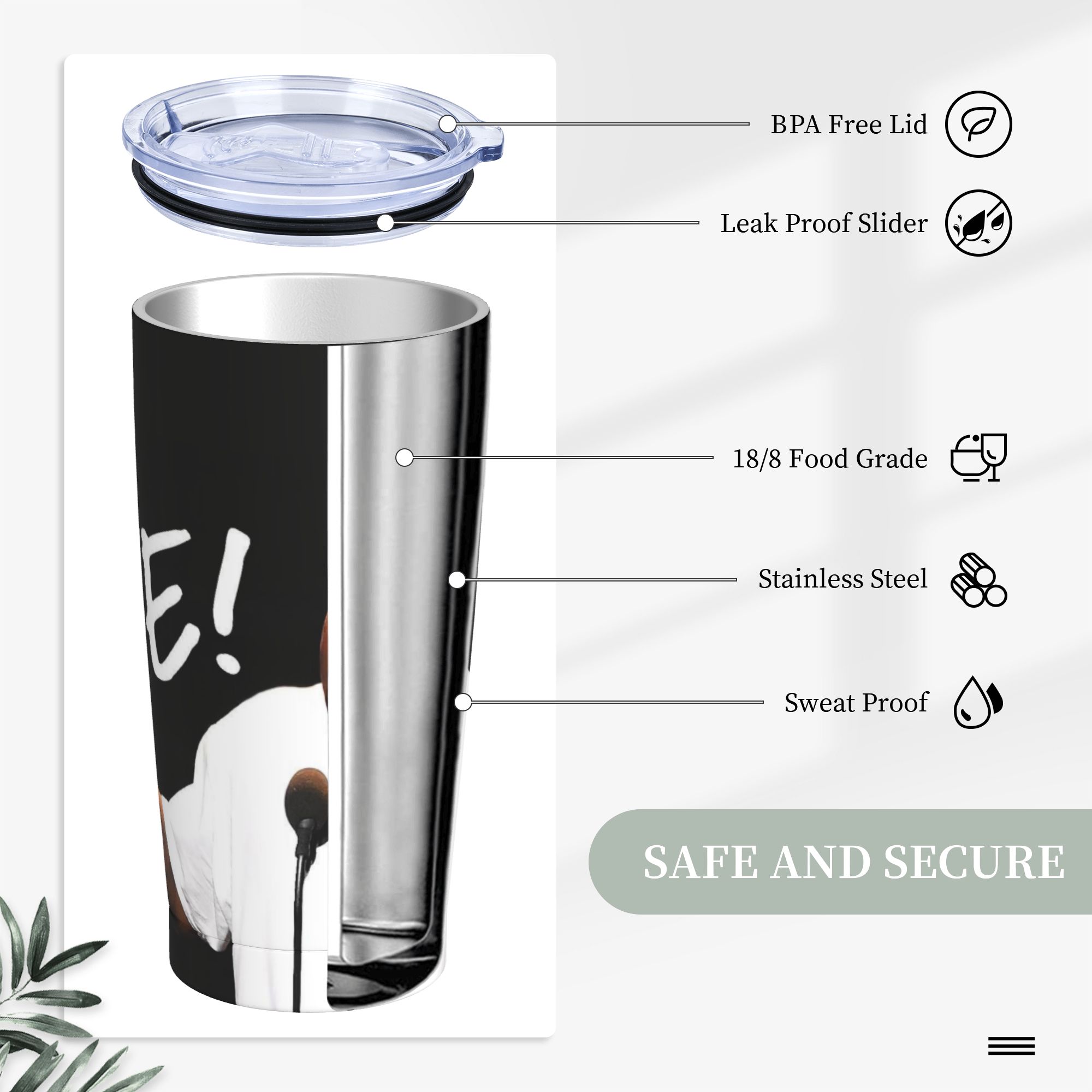 Ye Kanye West Tumbler Vacuum I - Home Office Ye recension och pris