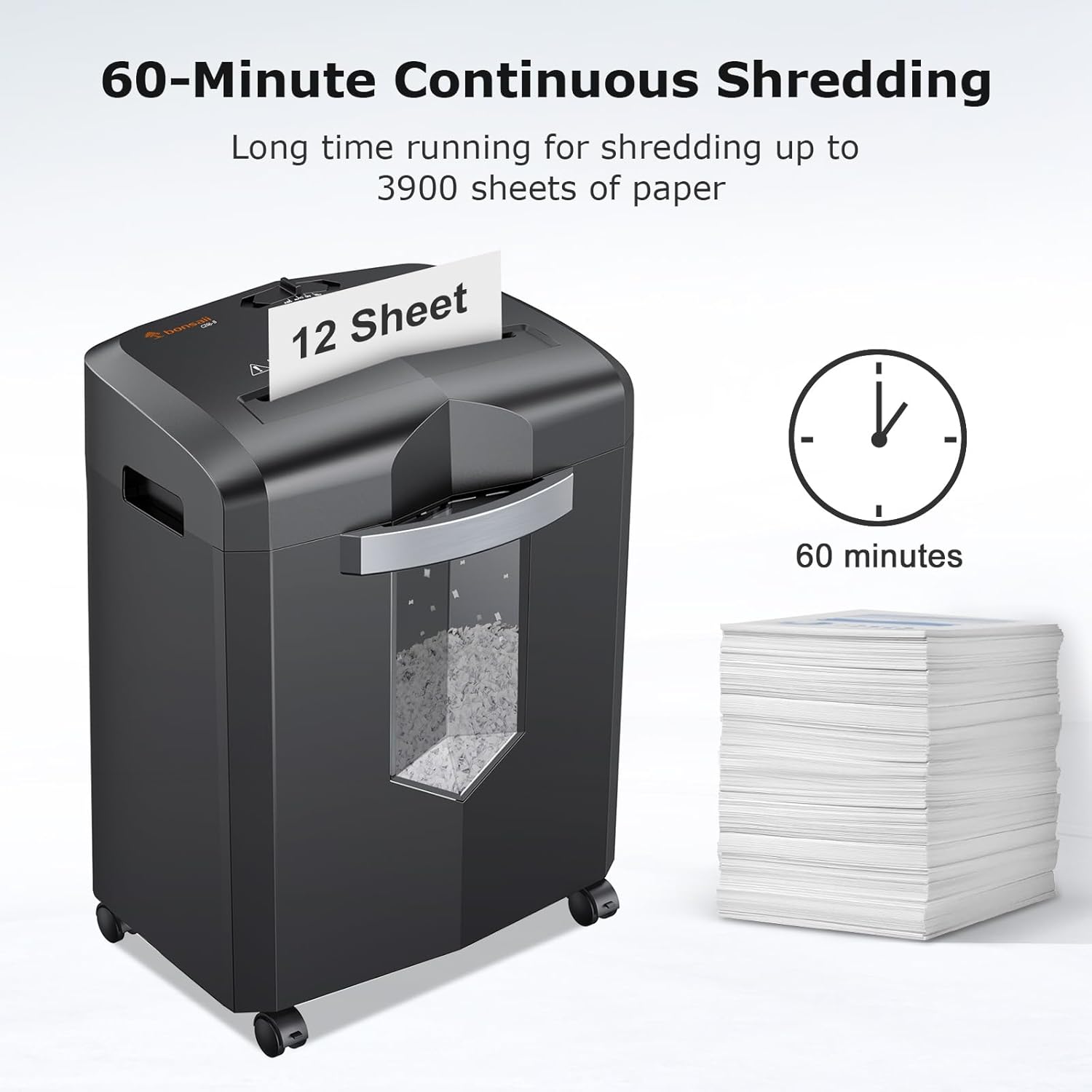 12-Sheet Micro Cut Shredder fo - Home Office Paper Shredder recension och pris