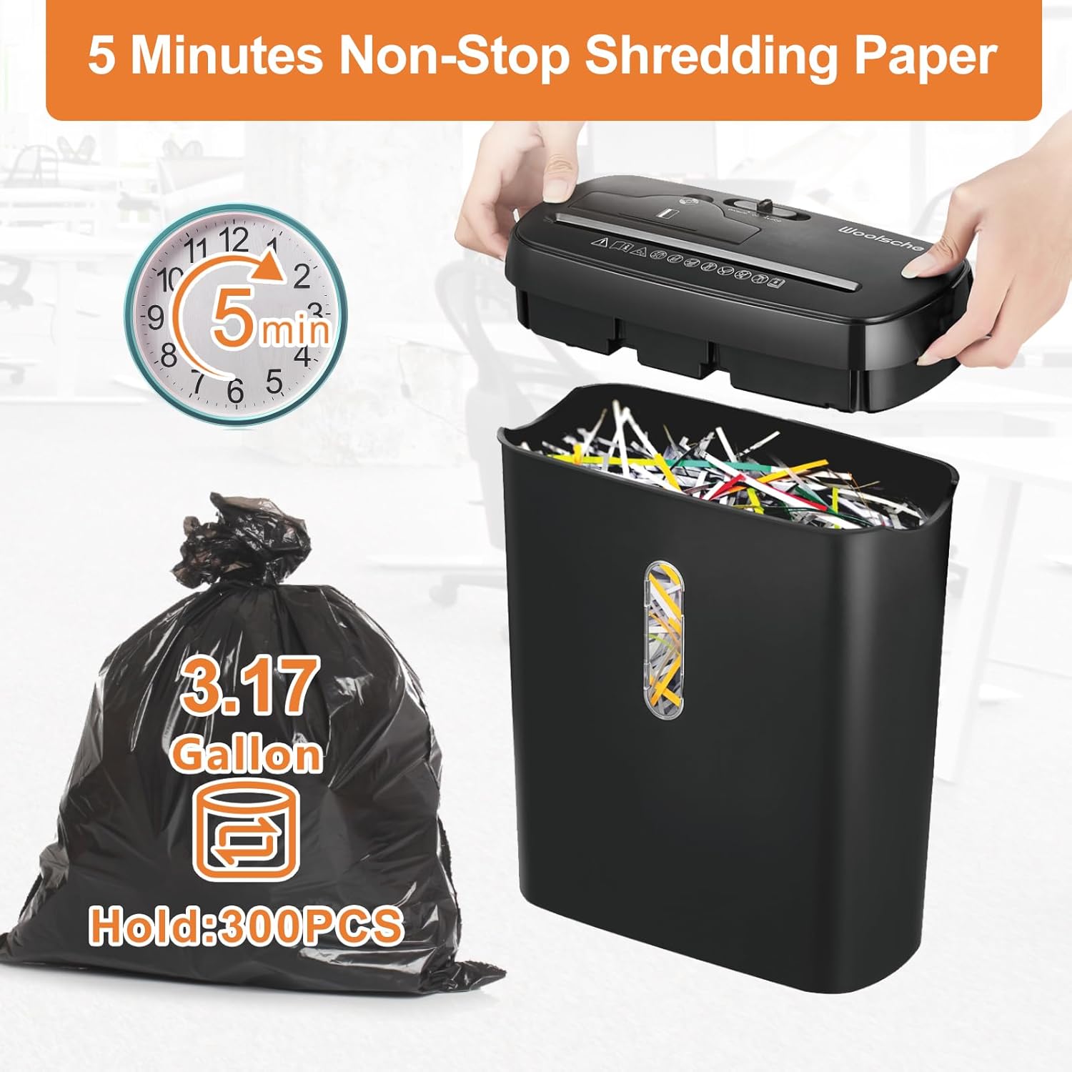 Paper Shredder, 10-Sheet Strip - Home Office Paper Shredder recension och pris