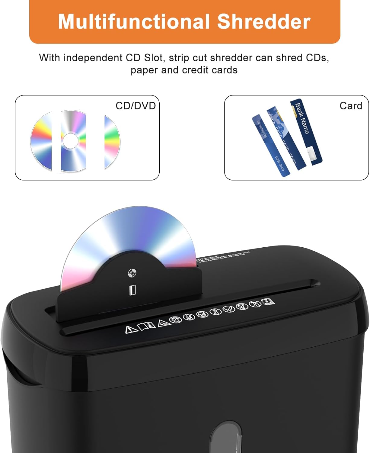 Paper Shredder, 10-Sheet Strip - Home Office Paper Shredder recension och pris