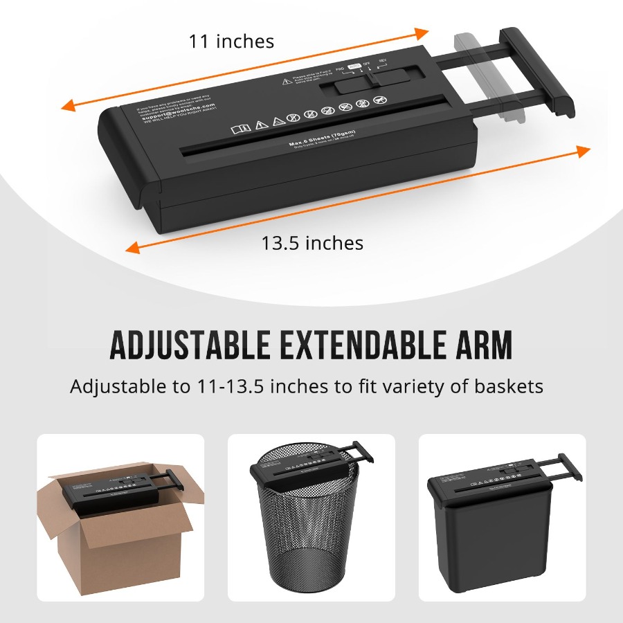 Small Paper Shredder for Home  - Home Office Paper Shredder recension och pris