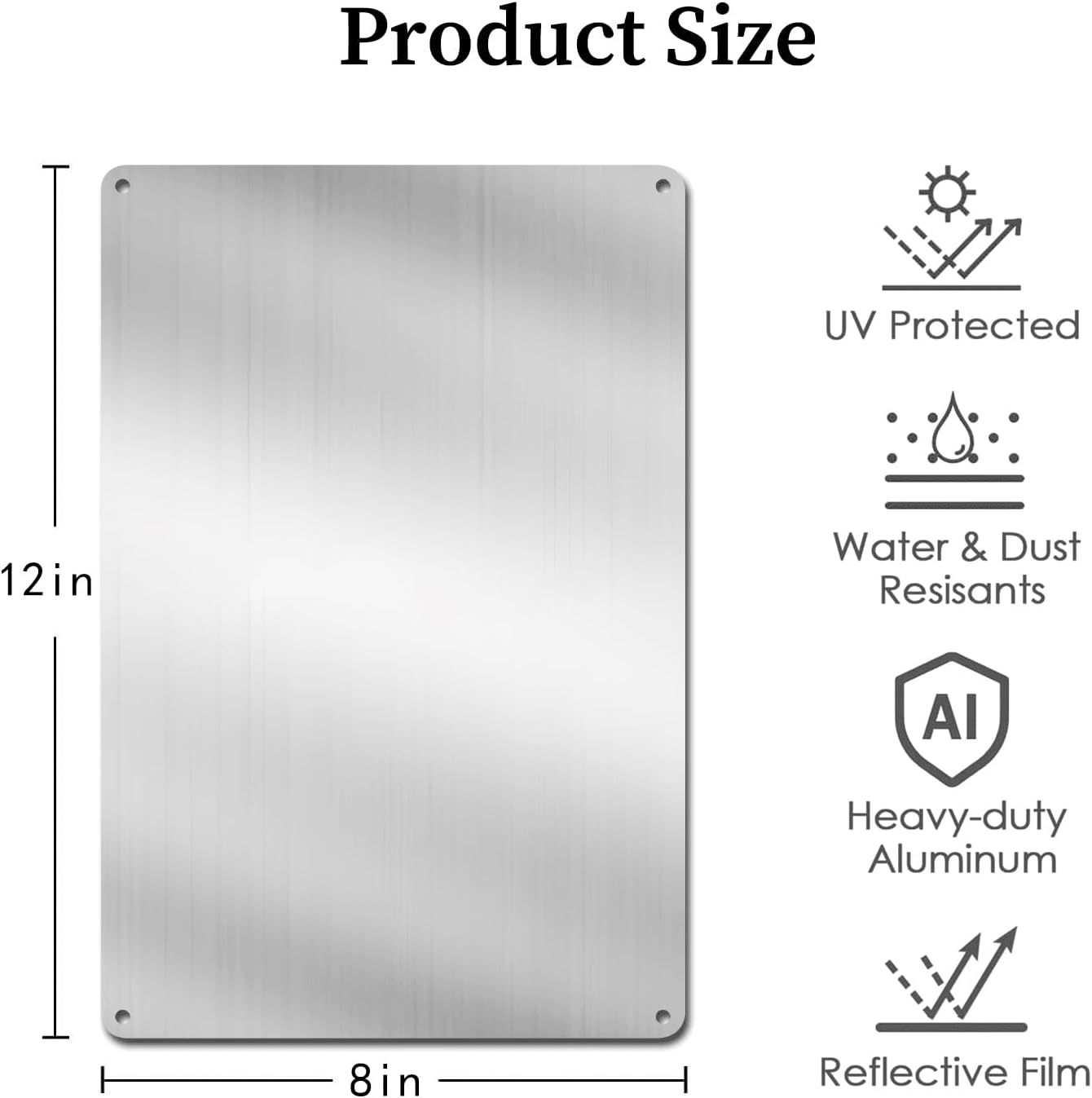 Country Aluminum Sign -  Vibra - Home Office Icon recension och pris