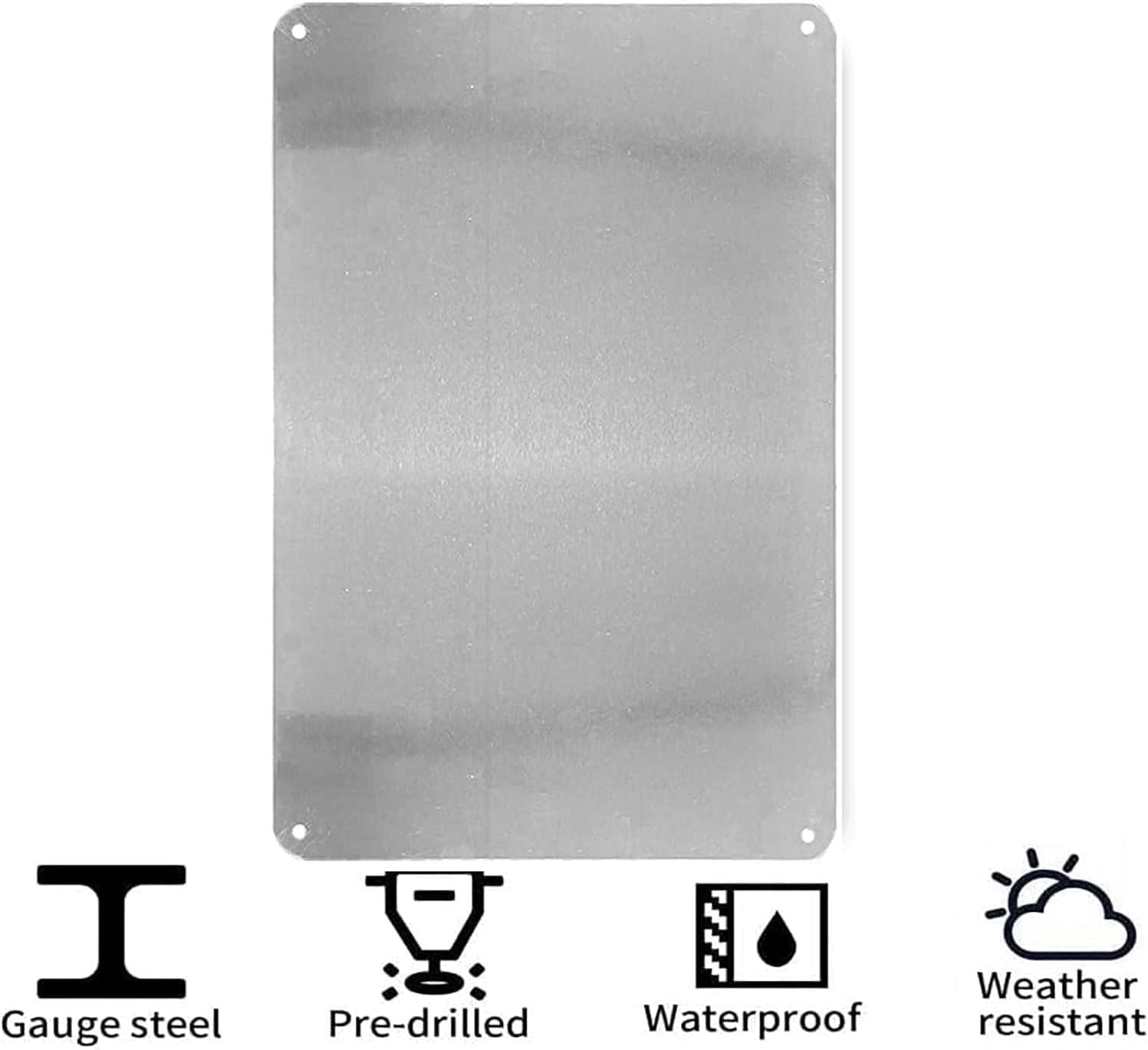 Country Aluminum Sign -  Vibra - Home Office Icon recension och pris