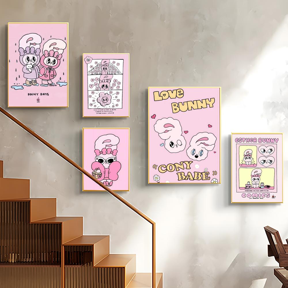 Cute Icon-Esther Bunny Pink Po - Home Office Icon recension och pris