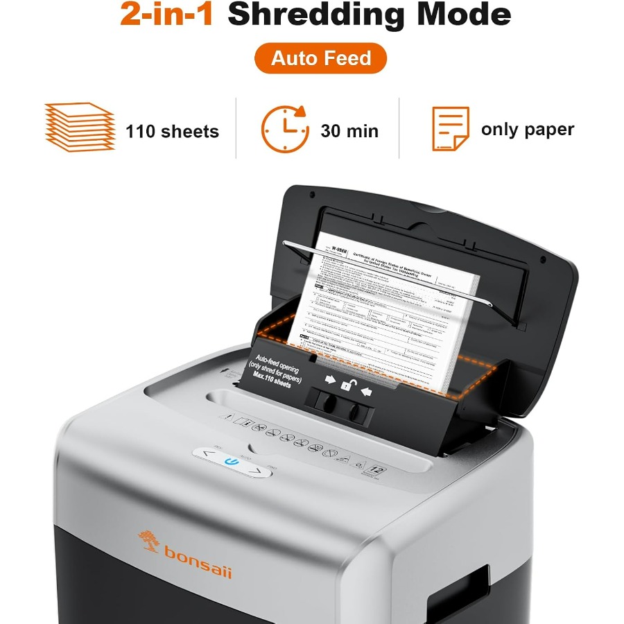 Heavy duty paper shredder with - Home Office Paper Shredder recension och pris