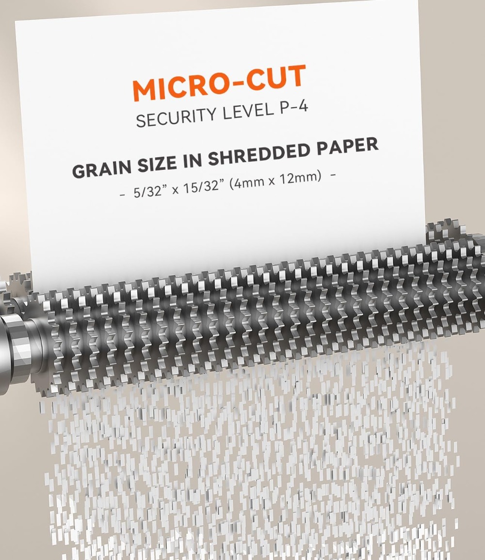 Micro-Cut Paper Shredder P-4,  - Home Office Paper Shredder recension och pris