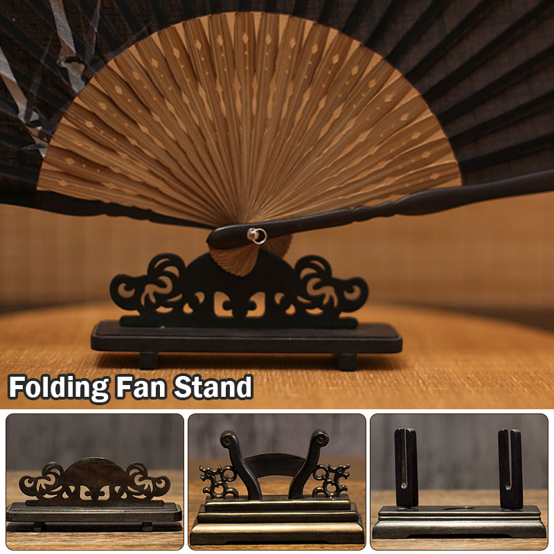 Vintage Art Style Folding Fan  - Home Office Work Table recension och pris