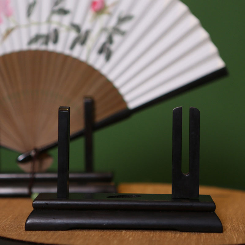 Vintage Art Style Folding Fan  - Home Office Work Table recension och pris