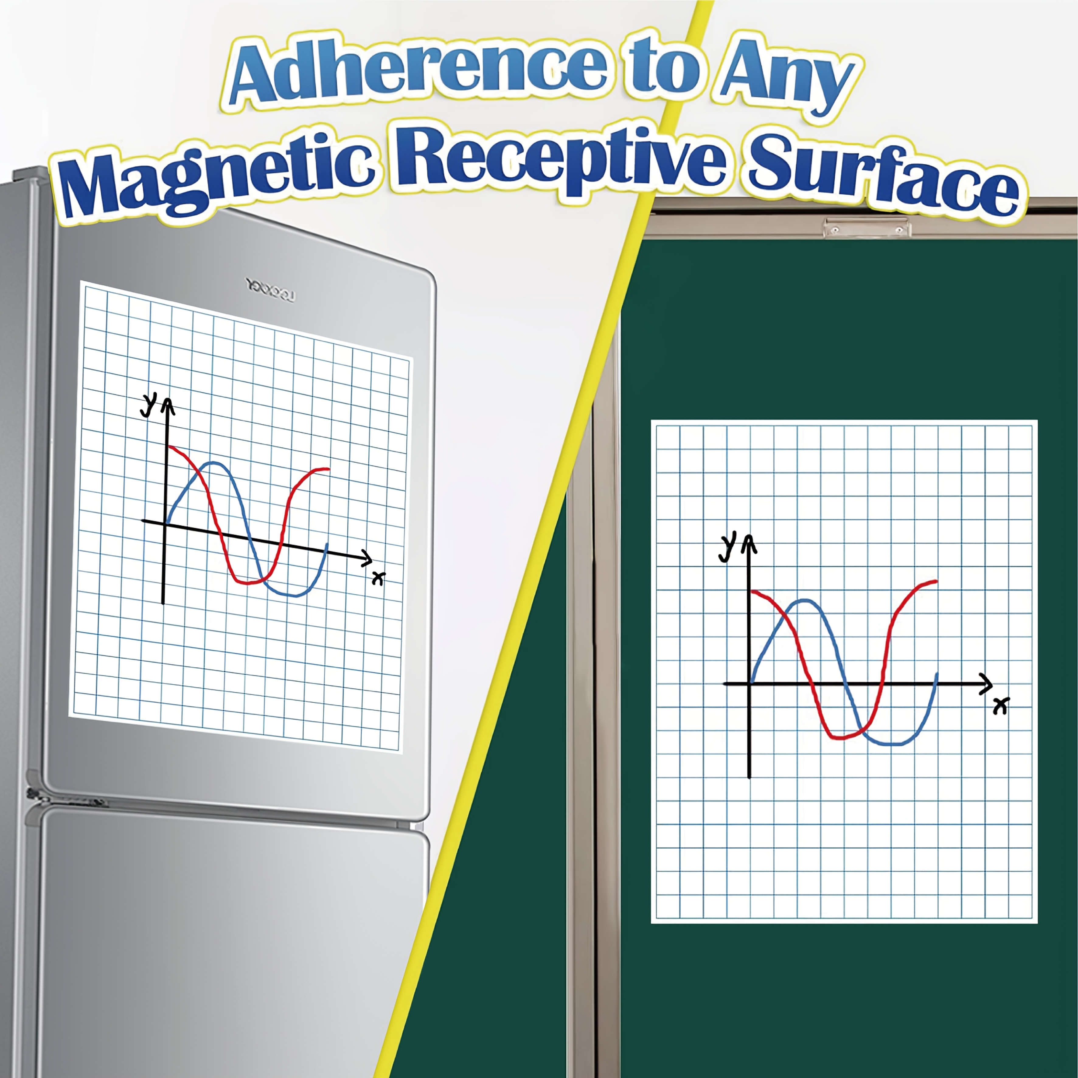 Large Magnetic Grid Writing Bo - Whiteboard Magnetic recension och pris