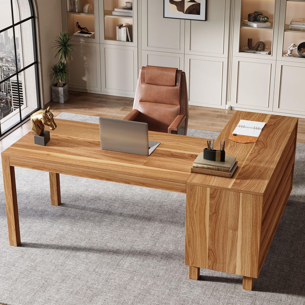 Two Person Desk, 86.6 Inch Ext - Home Office With Two Desks recension och pris