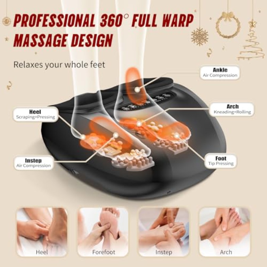 Shiatsu Foot Massager Machine  - Home Office Alternative recension och pris