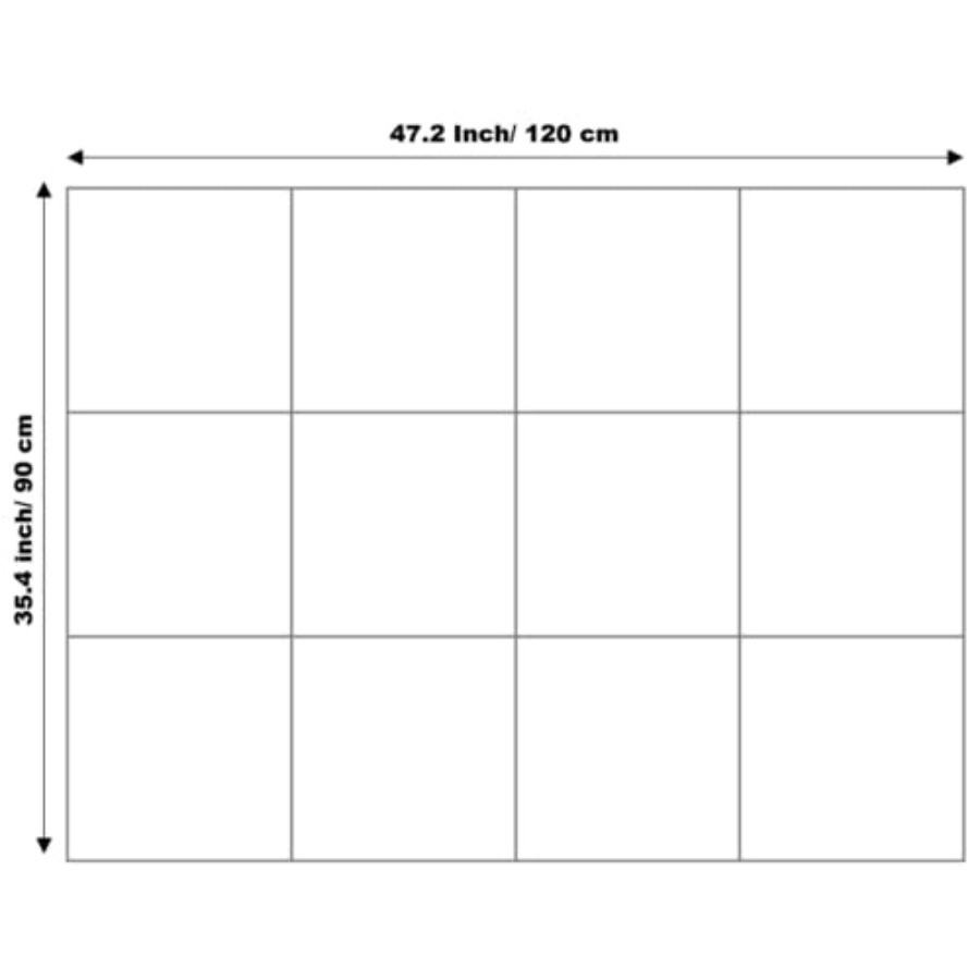 White Cork Board Tiles Large C - Home Office Alternative recension och pris