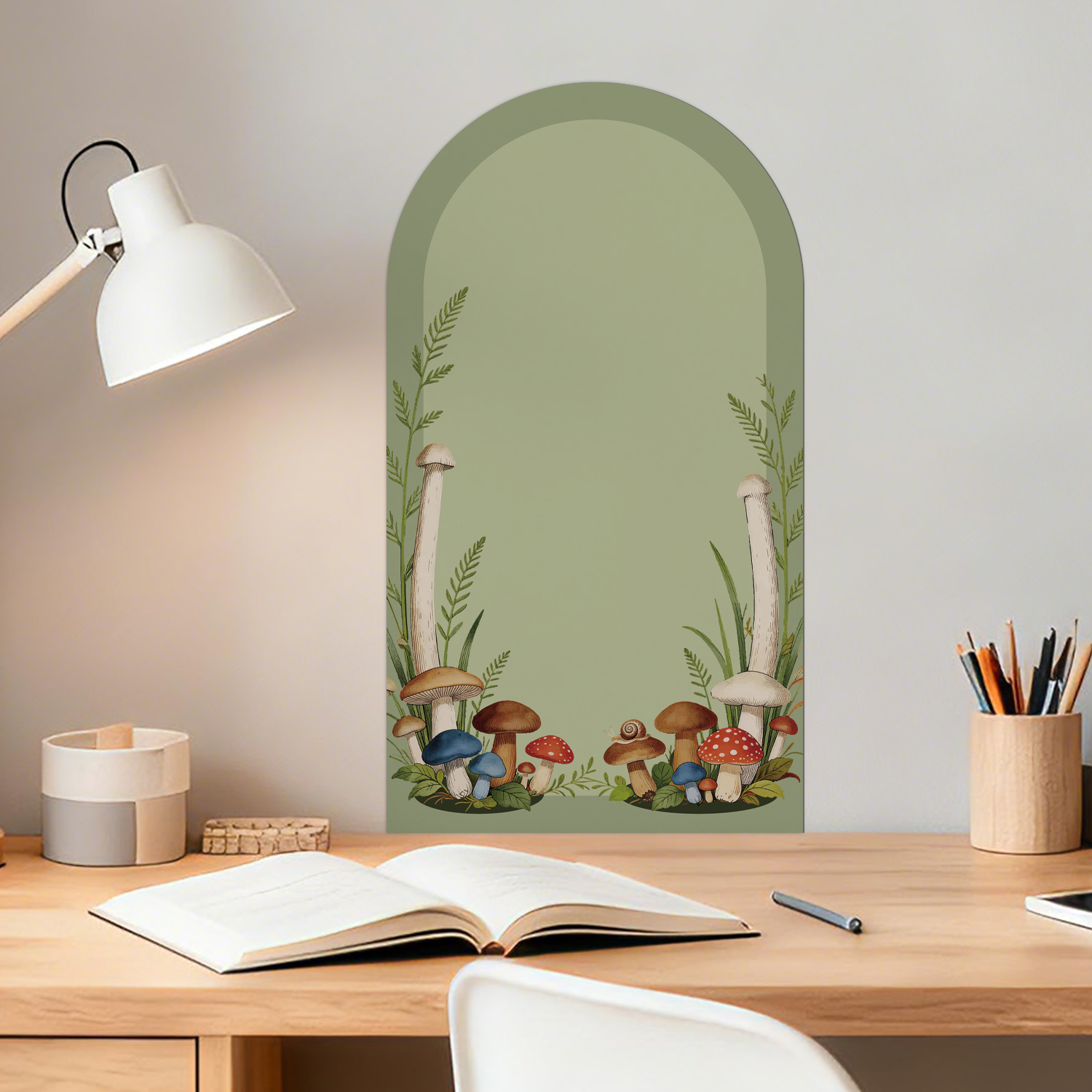 Arched Floral Magnetic Whitebo - Whiteboard Magnetic recension och pris