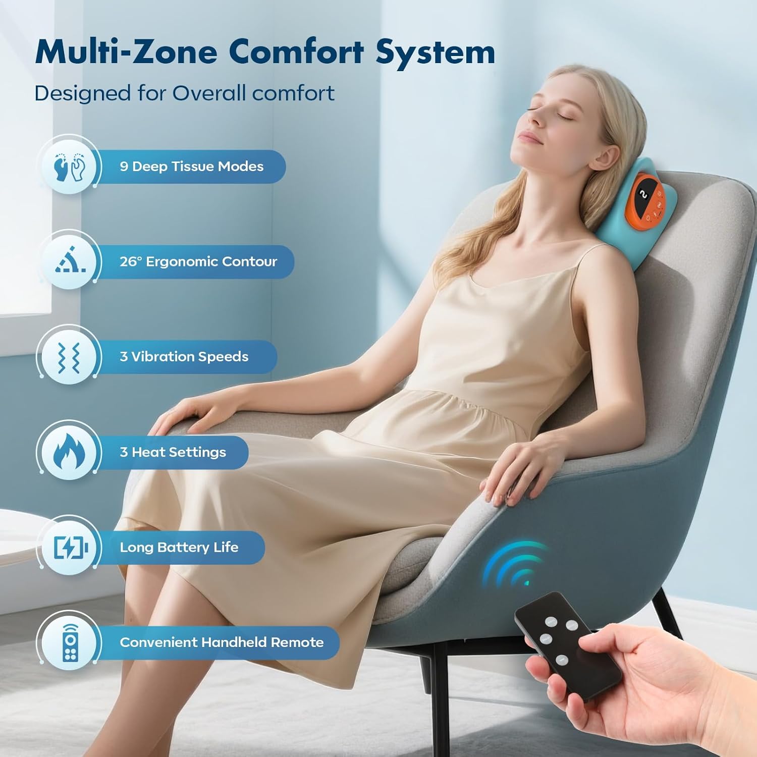 4-in-1 Neck & Shoulder Massage - Home Office Alternative recension och pris