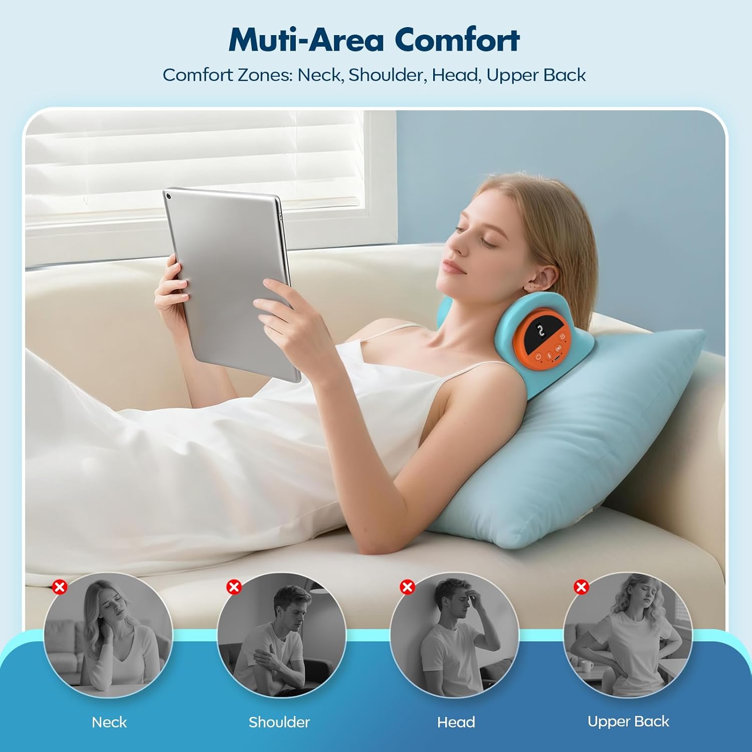 4-in-1 Neck & Shoulder Massage - Home Office Alternative recension och pris