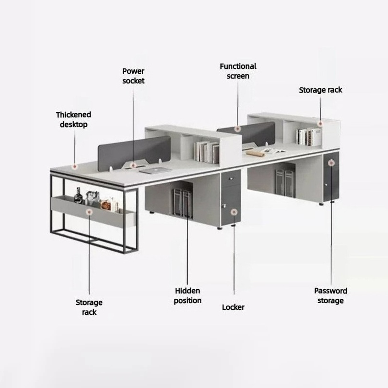 Office Staff Work Desk And Cha - Home Office Work Table recension och pris