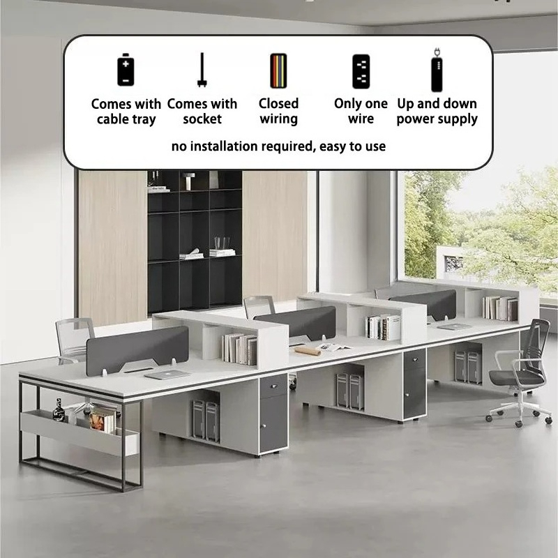 Office Staff Work Desk And Cha - Home Office Work Table recension och pris