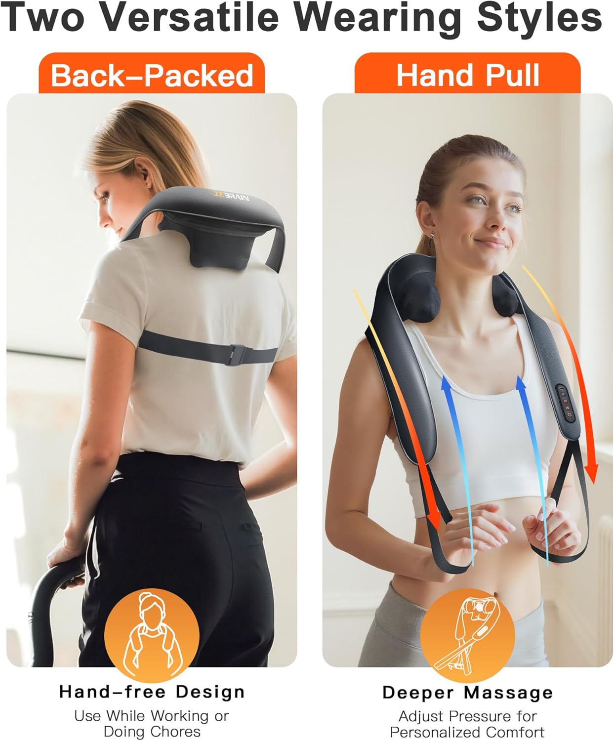 Neck Massager with Heat: Cordl - Home Office Alternative recension och pris